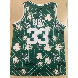Camiseta Larry Bird #33 Boston Celtics Clásico Edition Verde Camiseta Larry Bird #33 Boston Celtics Clásico Edition Verde