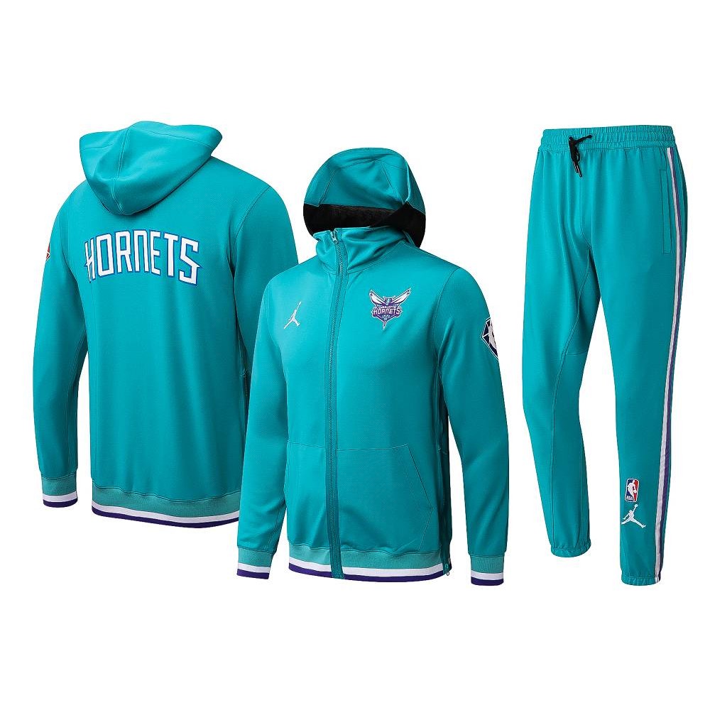 Chandal Charlotte Hornets Con Capucha 22/23 Azul