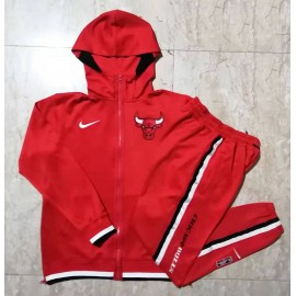 Chandal Chicago Bulls Con Capucha 22/23 Rojo
