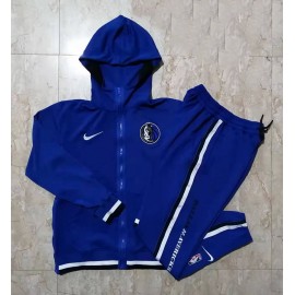Chandal Dallas Mavericks Con Capucha 22/23 Azul