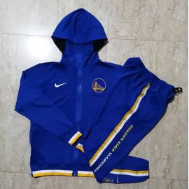 Chandal Golden State Warriors Con Capucha 22/23 Azul