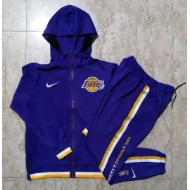 Chandal Los Angeles Lakers Con Capucha 22/23 Purpura