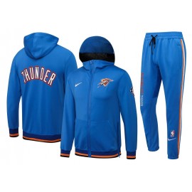 Chandal Oklahoma City Thunder Con Capucha 22/23 Azul