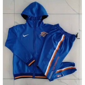 Chandal Oklahoma City Thunder Con Capucha 22/23 Azul Chandal Oklahoma City Thunder Con Capucha 22/23 Azul