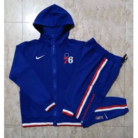 Chandal Philadelphia 76ers Con Capucha 22/23 Azul