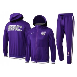 Chandal Sacramento Kings Con Capucha 22/23 Purpura
