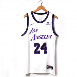 Camiseta Kobe Bryant #24 Los Angeles Lakers 2023 Blanco