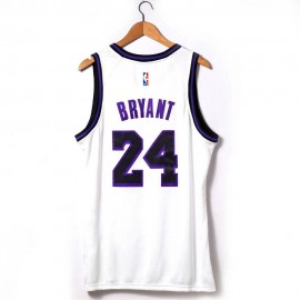 Camiseta Kobe Bryant #24 Los Angeles Lakers 2023 Blanco Camiseta Kobe Bryant #24 Los Angeles Lakers 2023 Blanco