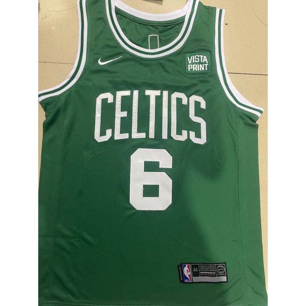 Camiseta D'Angelo Russell #6 Boston Celtics Verde Camiseta D'Angelo Russell #6 Boston Celtics Verde