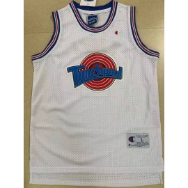 Camiseta Dick Duckett #2 TuneSquad Blanco Classic Edition Niño