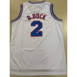 Camiseta Dick Duckett #2 TuneSquad Blanco Classic Edition Niño Camiseta Dick Duckett #2 TuneSquad Blanco Classic Edition Niño
