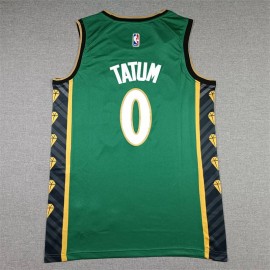 Camiseta Jayson Tatum #0 Boston Celtics 2023 Verde City Edition Camiseta Jayson Tatum #0 Boston Celtics 2023 Verde City Edition