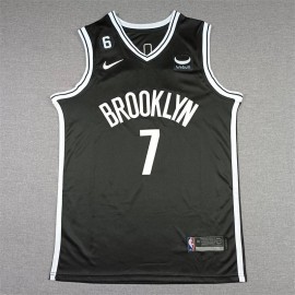 Camiseta Kevin Durant #7 Brooklyn Nets 2023 Negro