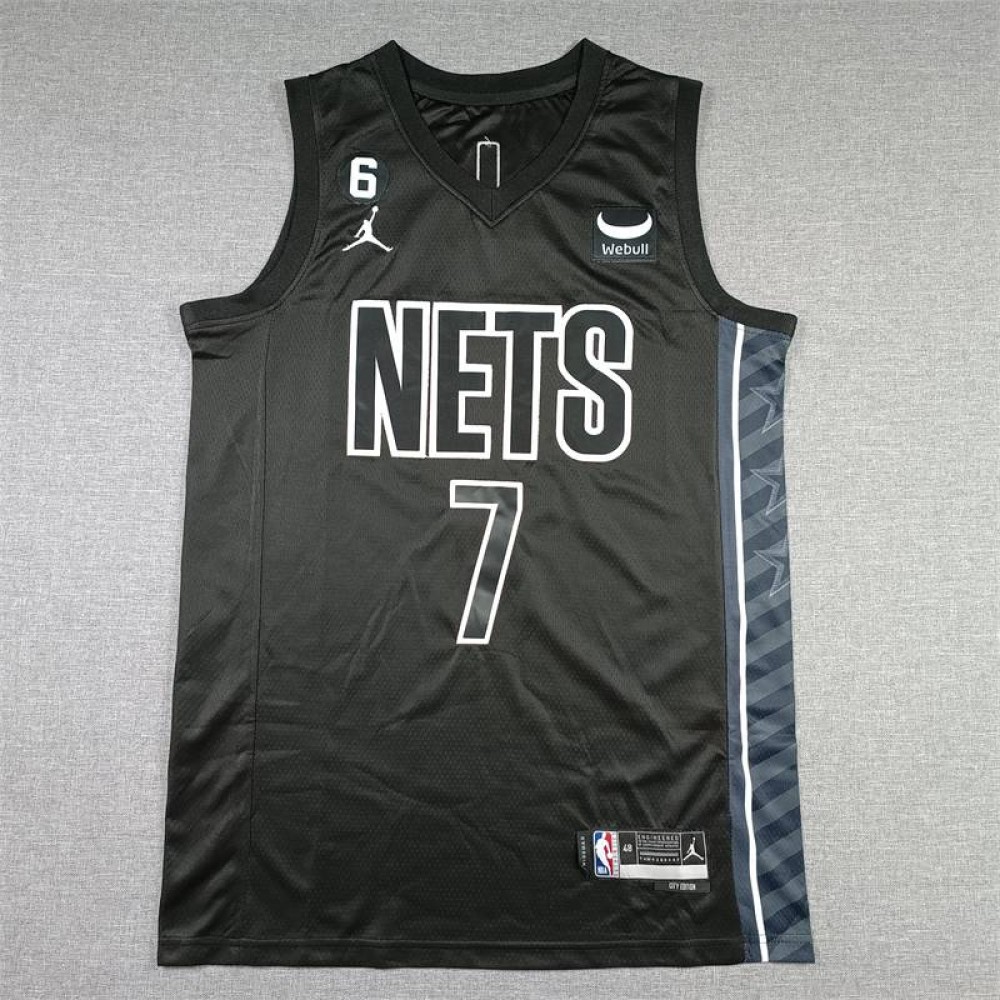 Camiseta Kevin Durant #7 Brooklyn Nets Negro Statement Edition Camiseta Kevin Durant #7 Brooklyn Nets Negro Statement Edition