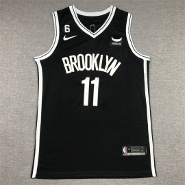 Camiseta Kyrie Irving #11 Brooklyn Nets 2023 Negro