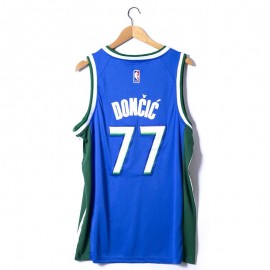 Camiseta Luka Doncic #77 Dallas Mavericks 2023 Azul Real Camiseta Luka Doncic #77 Dallas Mavericks 2023 Azul Real
