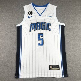Camiseta Paolo Banchero #5 Orlando Magic Blanco