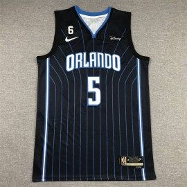 Camiseta Paolo Banchero #5 Orlando Magic Negro