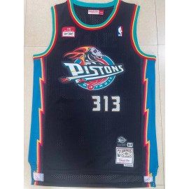 Camiseta Shady #313 Detroit Pistons x Eminem Negro