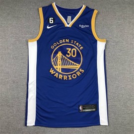 Camiseta Stephen Curry #30 Golden State Warriors 2023 Azul
