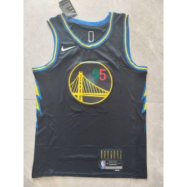 Camiseta Juan Toscano-Anderson #95 Golden State Warriors Edicion 75 Aniversario Negro Fan Edition