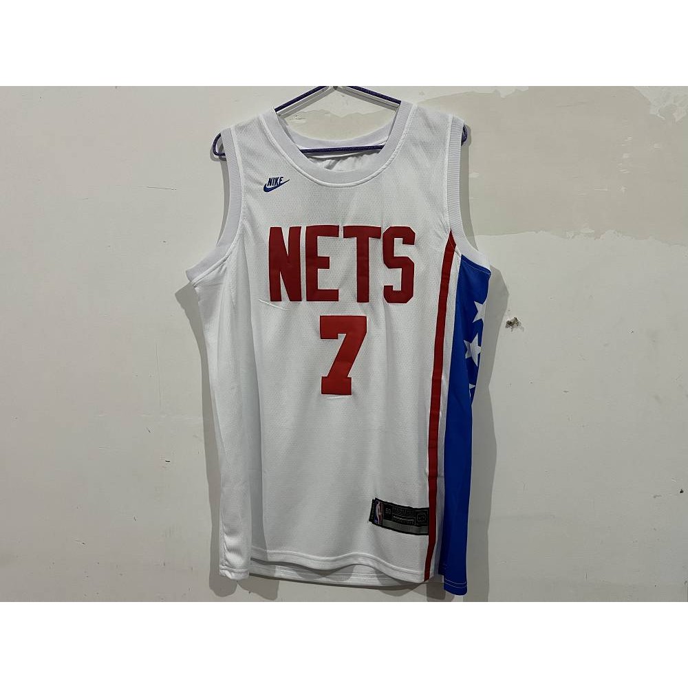 Camiseta Kevin Durant #7 Brooklyn Nets 22/23 Blanco Camiseta Kevin Durant #7 Brooklyn Nets 22/23 Blanco