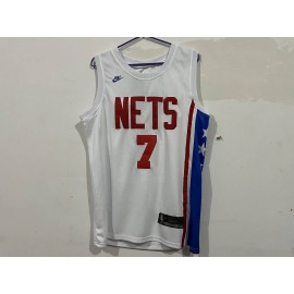 Camiseta Kevin Durant #7 Brooklyn Nets 22/23 Blanco