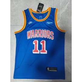 Camiseta Klay Thompson #11 Golden State Warriors 2022 Azul Fan Edition