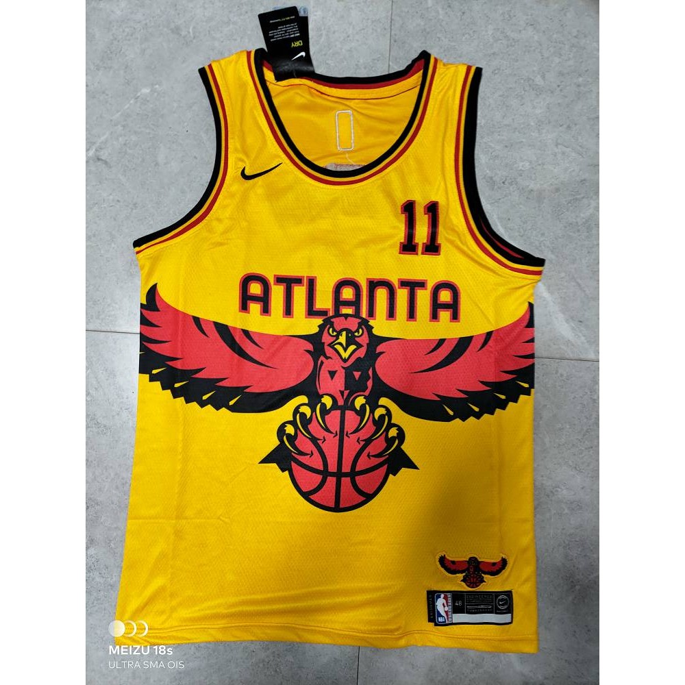 Camiseta Trae Young #11 Atlanta Hawks 2022 Amarillo City Edition Camiseta Trae Young #11 Atlanta Hawks 2022 Amarillo City Edition