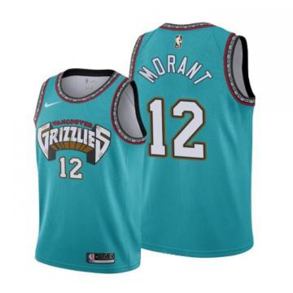 Camiseta Ja Morant #12 Memphis Grizzlies Verde Camiseta Ja Morant #12 Memphis Grizzlies Verde