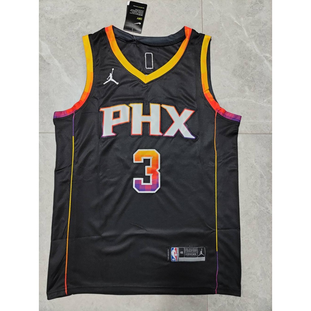 Camiseta Chris Paul #3 Phoenix Suns 22/23 Negro Camiseta Chris Paul #3 Phoenix Suns 22/23 Negro