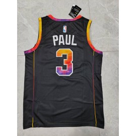Camiseta Chris Paul #3 Phoenix Suns 22/23 Negro Camiseta Chris Paul #3 Phoenix Suns 22/23 Negro