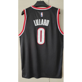 Camiseta Damian Lillard #0 Portland Trail Blazers 22/23 Negro Camiseta Damian Lillard #0 Portland Trail Blazers 22/23 Negro