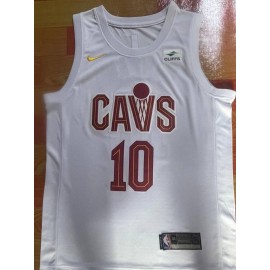 Camiseta Darius Garland #10 Cleveland Cavaliers 2023 Blanco