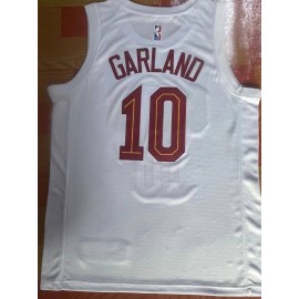 Camiseta Darius Garland #10 Cleveland Cavaliers 2023 Blanco Camiseta Darius Garland #10 Cleveland Cavaliers 2023 Blanco