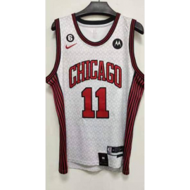 Camiseta DeMar DeRozan #11 Chicago Bulls 2023 Blanco City Edition