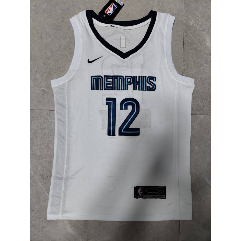 Camiseta Ja Morant #12 Memphis Grizzlies 22/23 Blanco Fan Edition Camiseta Ja Morant #12 Memphis Grizzlies 22/23 Blanco Fan Edition