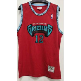 Camiseta Ja Morant #12 Memphis Grizzlies Rojo Mitchellness Camiseta Ja Morant #12 Memphis Grizzlies Rojo Mitchellness