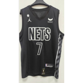 Camiseta Kevin Durant #7 Brooklyn Nets 22/23 Negro