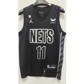 Camiseta Kyrie Irving #11 Brooklyn Nets 22/23 Negro