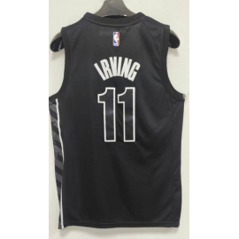 Camiseta Kyrie Irving #11 Brooklyn Nets 22/23 Negro Camiseta Kyrie Irving #11 Brooklyn Nets 22/23 Negro
