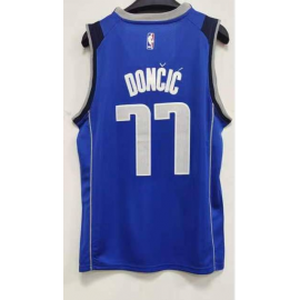 Camiseta Luka Doncic #77 Dallas Mavericks 22/23 Azul