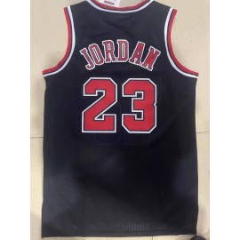 Camiseta Michael Jordan #23 Chicago Bulls Retro Negro La Final Camiseta Michael Jordan #23 Chicago Bulls Retro Negro La Final