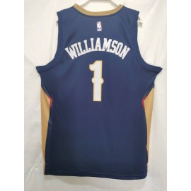 Camiseta Zion Williamson #1 New Orleans Pelicans 22/23 Azul Camiseta Zion Williamson #1 New Orleans Pelicans 22/23 Azul