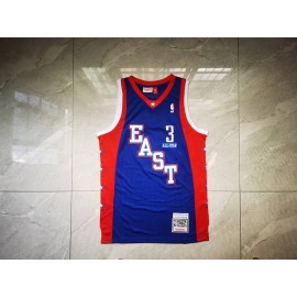Camiseta Allen Iverson #3 All Star 2004 Azul Camiseta Allen Iverson #3 All Star 2004 Azul