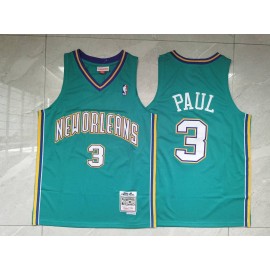 Camiseta Chris Paul #3 Charlotte Hornets Verde Classic Edition