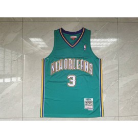 Camiseta Chris Paul #3 Charlotte Hornets Verde Classic Edition Camiseta Chris Paul #3 Charlotte Hornets Verde Classic Edition