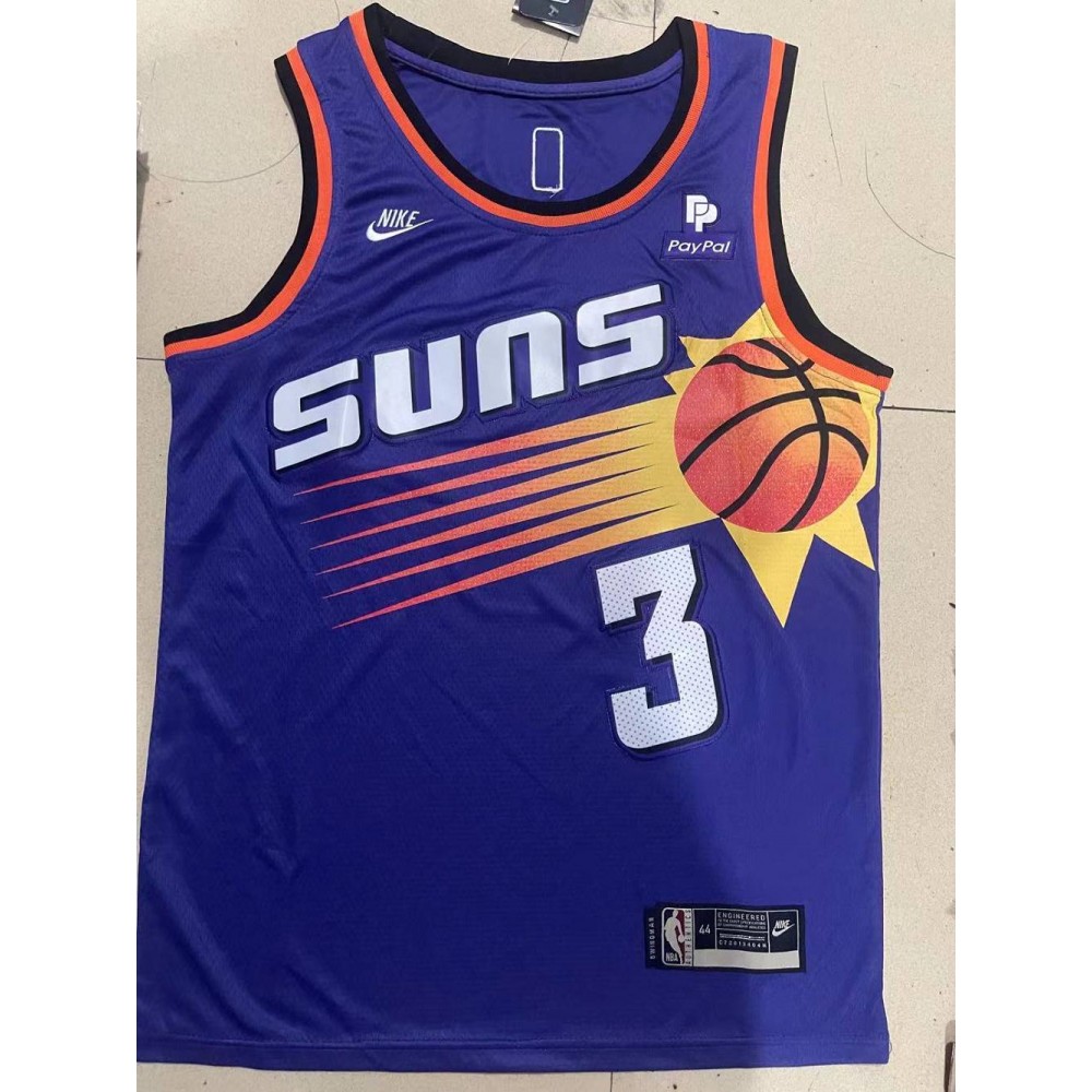 Camiseta Chris Paul #3 Phoenix Suns Púrpura Classic Edition Camiseta Chris Paul #3 Phoenix Suns Púrpura Classic Edition