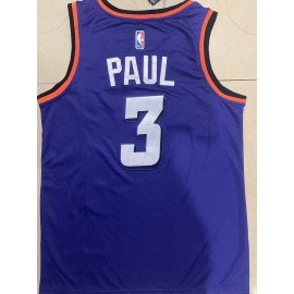 Camiseta Chris Paul #3 Phoenix Suns Púrpura Classic Edition Camiseta Chris Paul #3 Phoenix Suns Púrpura Classic Edition