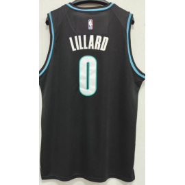 Camiseta Damian Lillard #0 Portland Trail Blazers 2023 Negro City Edition Camiseta Damian Lillard #0 Portland Trail Blazers 2023 Negro City Edition